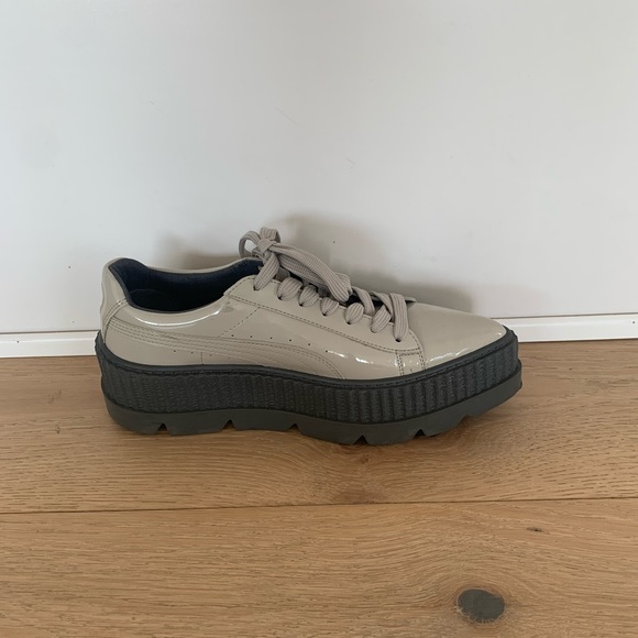 Puma Fenty Pointy Creeper Patent in Dove - Picture 3 of 7